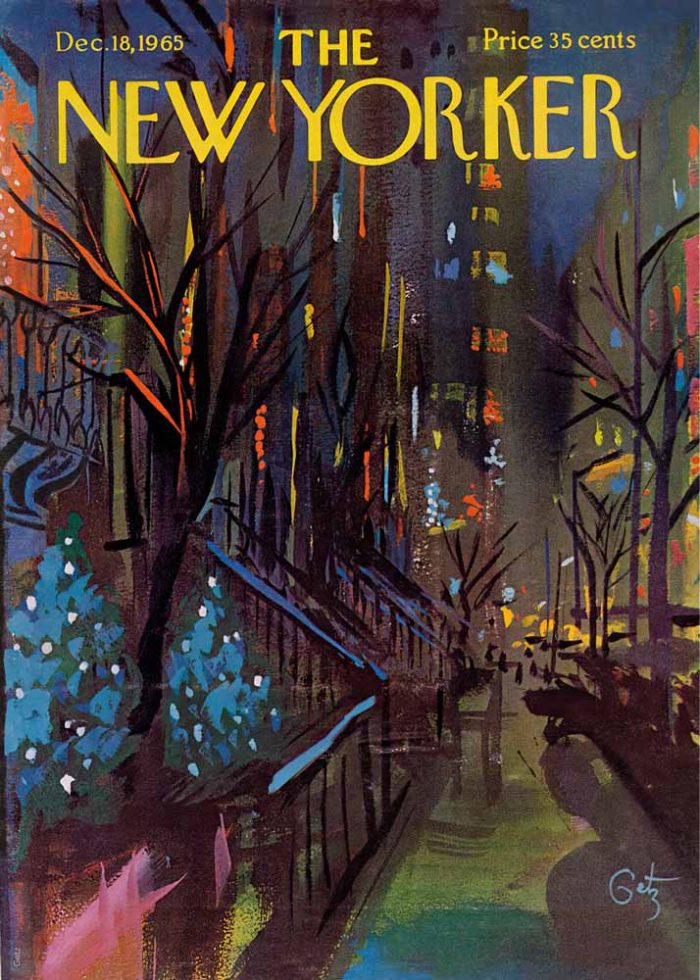 Vintage & Modern New Yorker Cover Print Wall Art Poster - Image 1