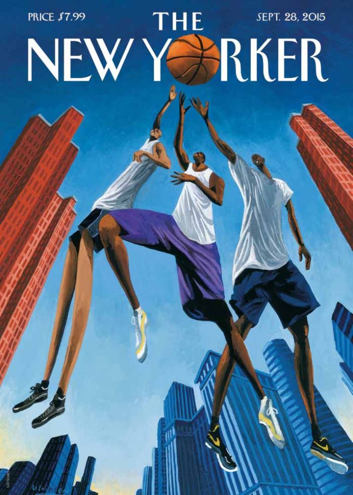 Vintage & Modern New Yorker Cover Print Wall Art Poster - Image 1