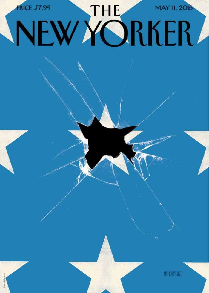 Vintage & Modern New Yorker Cover Print Wall Art Poster - Image 1