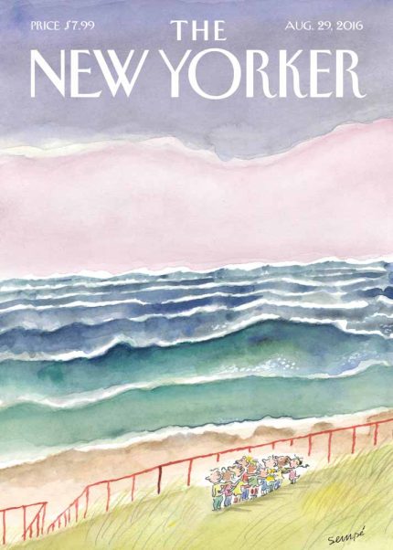 Vintage & Modern New Yorker Cover Print Wall Art Poster