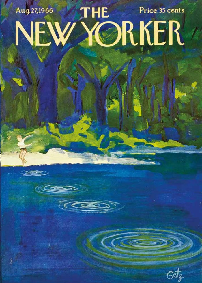 Vintage & Modern New Yorker Cover Print Wall Art Poster - Image 1