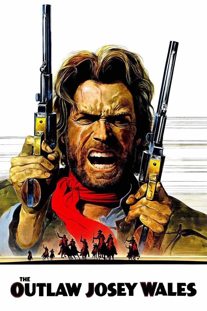 The Outlaw Josey Wales 1976 Movie Poster Wall Art