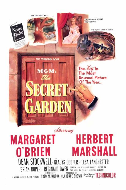 The Secret Garden 1949 Movie Poster Wall Art
