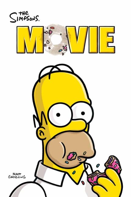The Simpsons Movie 2007 Movie Poster Wall Art
