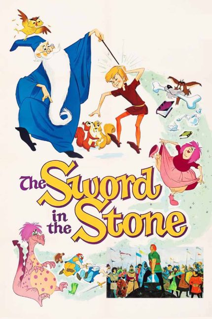 The Sword in the Stone 1963 Movie Poster Wall Art
