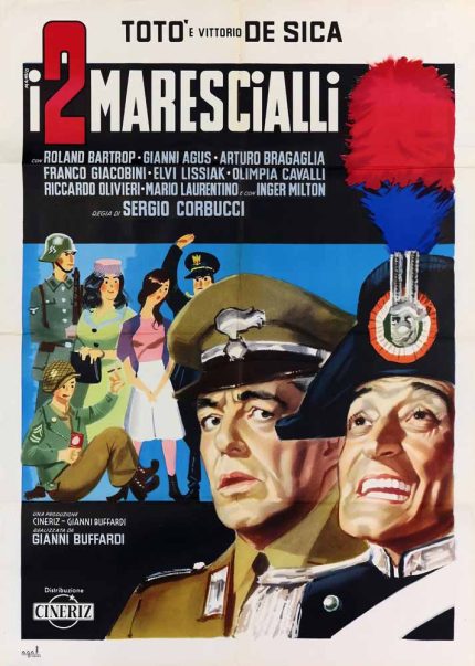 The Two Marshals 1961 Movie Poster Wall Art