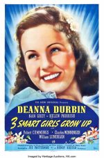 Three Smart Girls Grow Up 1939 Movie Poster Wall Art