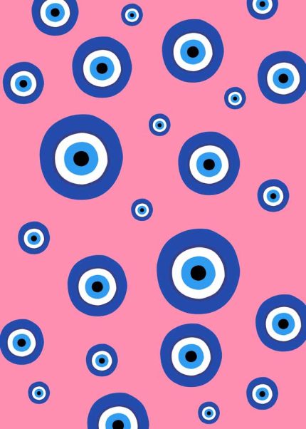 Trendy Colorful Print Wall Art Poster