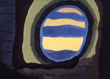 Out the Window by Arthur Dove - Abstract Window Painting Poster Wall Art