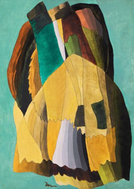 Fields of Grain as Seen from Train by Arthur Dove - Abstract Landscape Painting Poster Wall Art