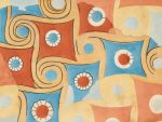Ceiling Patterns from the Palace of Amenhotep III Trendy-Colorful-Poster Wall Art