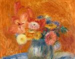 Green Bowl of Flowers (1916)  Trendy-Colorful-Poster Wall Art