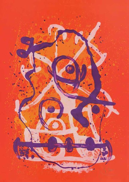 Trendy Colorful Poster Wall Art Aluminum Print