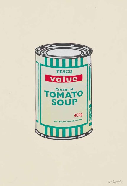Tesco Tomato Sauce Trendy Colorful Poster Wall Art Aluminum Print