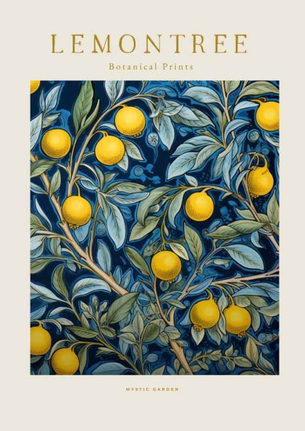 Eclectic Trendy Colorful Wall Art Poster