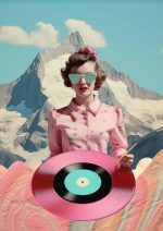 Eclectic Trendy Colorful Wall Art Poster