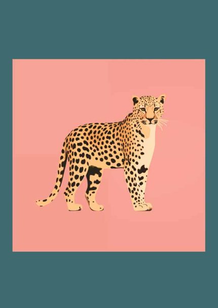 Eclectic Trendy Colorful Wall Art Poster