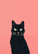 Eclectic Trendy Colorful Wall Art Poster