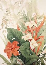 Eclectic Trendy Colorful Wall Art Poster