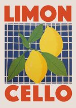 Eclectic Trendy Colorful Wall Art Poster