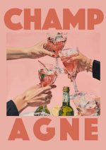 Champagne Toast: Celebratory Art Print