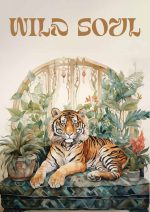 Eclectic Trendy Colorful Wall Art Poster