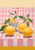 Eclectic Trendy Colorful Wall Art Poster