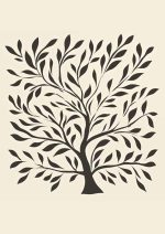 Eclectic Trendy Colorful Wall Art Poster