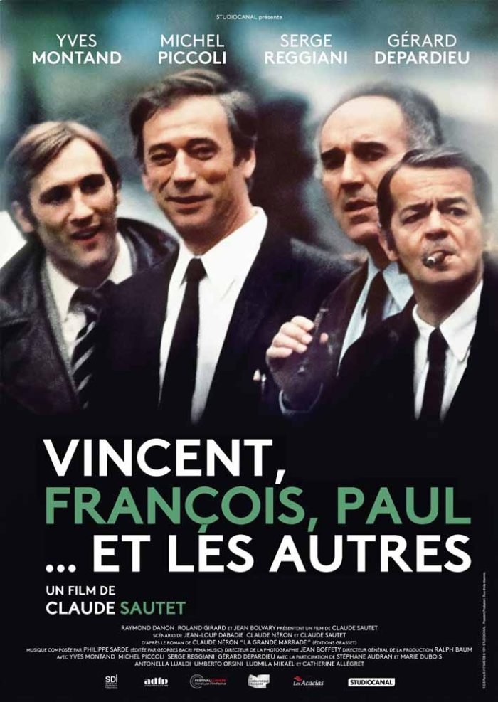 Vincent, Francois, Paul and the Others 1974 Movie Poster Wall Art - Image 1