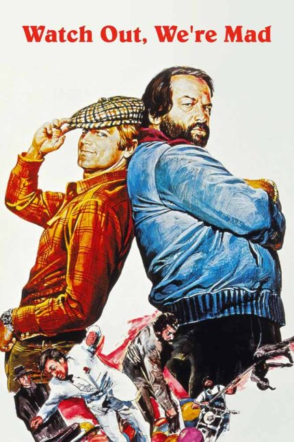 Watch Out, We_re Mad 1974 Movie Poster Wall Art