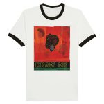 Kerry James Marshall "Draw Me" Art  Inspired Tee Unisex Ringer T-shirt - Image 2
