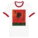 Kerry James Marshall "Draw Me" Art  Inspired Tee Unisex Ringer T-shirt - Image 3