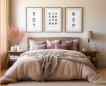 Chinese Symbol for Peace (平): With German Translation (FRIEDEN) Poster Mindfulness Wall Art Poster - Image 4